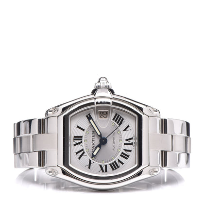 Cartier Stainless Steel 37mm Roadster Automatic Watch 3 of 7