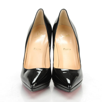 Christian Louboutin Patent Pigalle Plato 120 Pumps 39.5 Black 2 of 6
