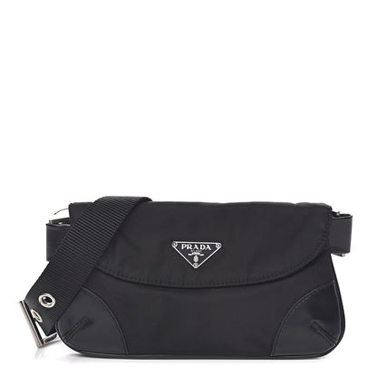 Prada Tessuto Nylon Belt Bag Black 1 of 10