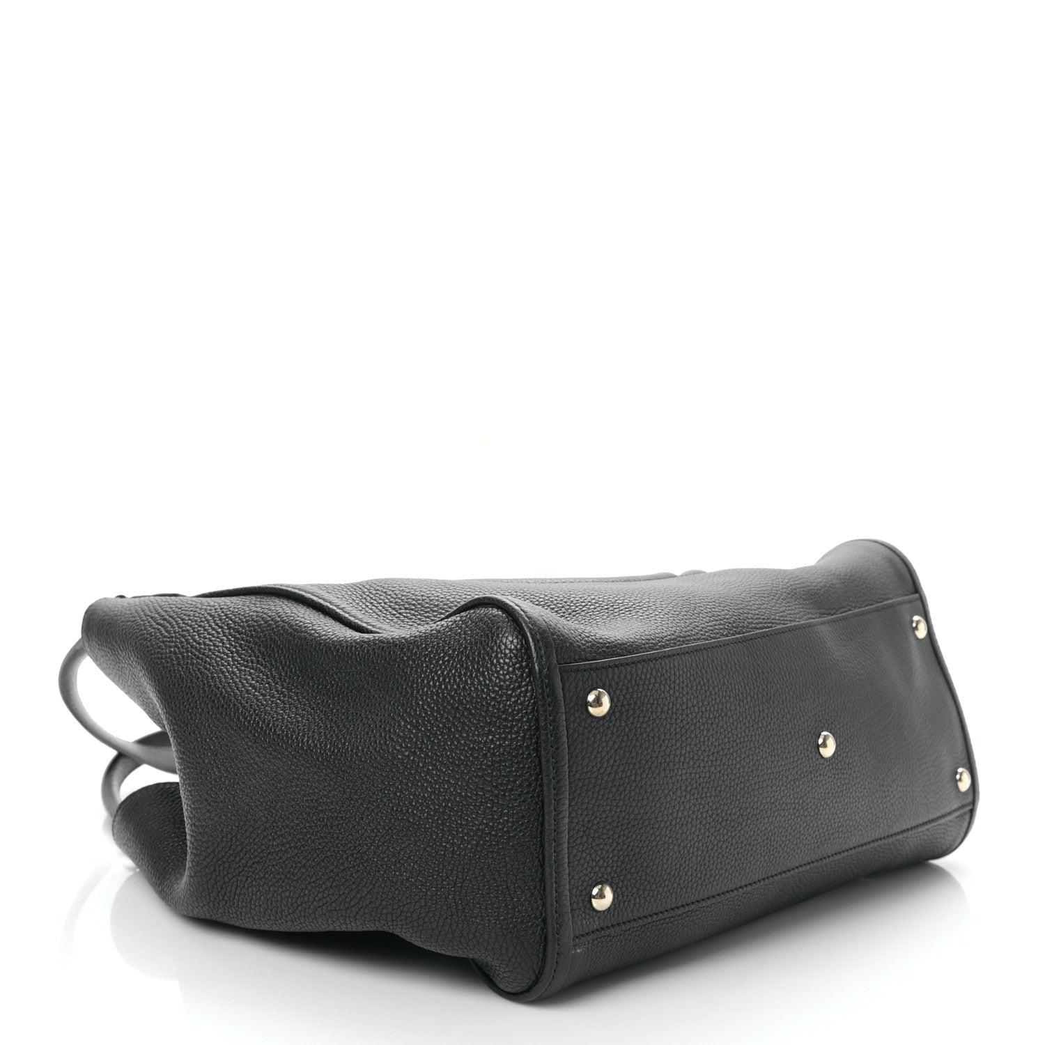 Gucci Pebbled Calfskin Medium Soho Shoulder Bag Black 4 of 9