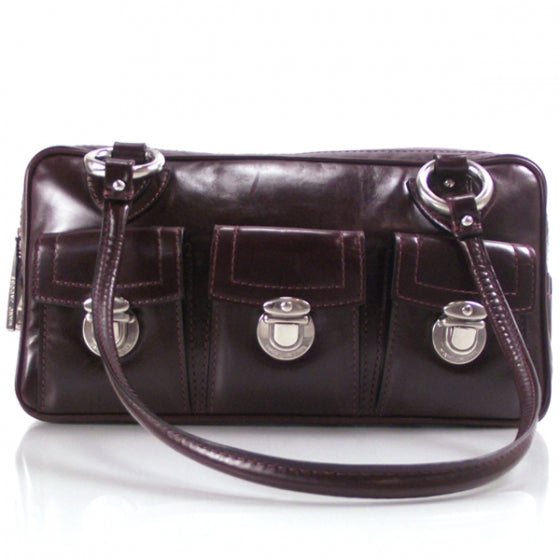 Marc Jacobs Bowler Multipocket Tote Burgundy 1 of 11