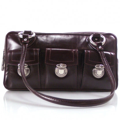 Marc Jacobs Bowler Multipocket Tote Burgundy 1 of 11