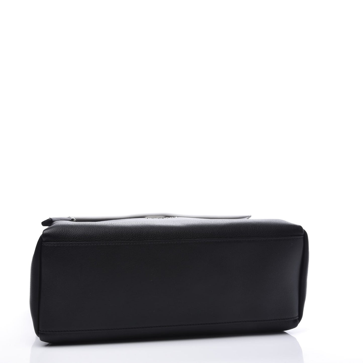 Calfskin Small Pandora Pure Flap Bag Black White
