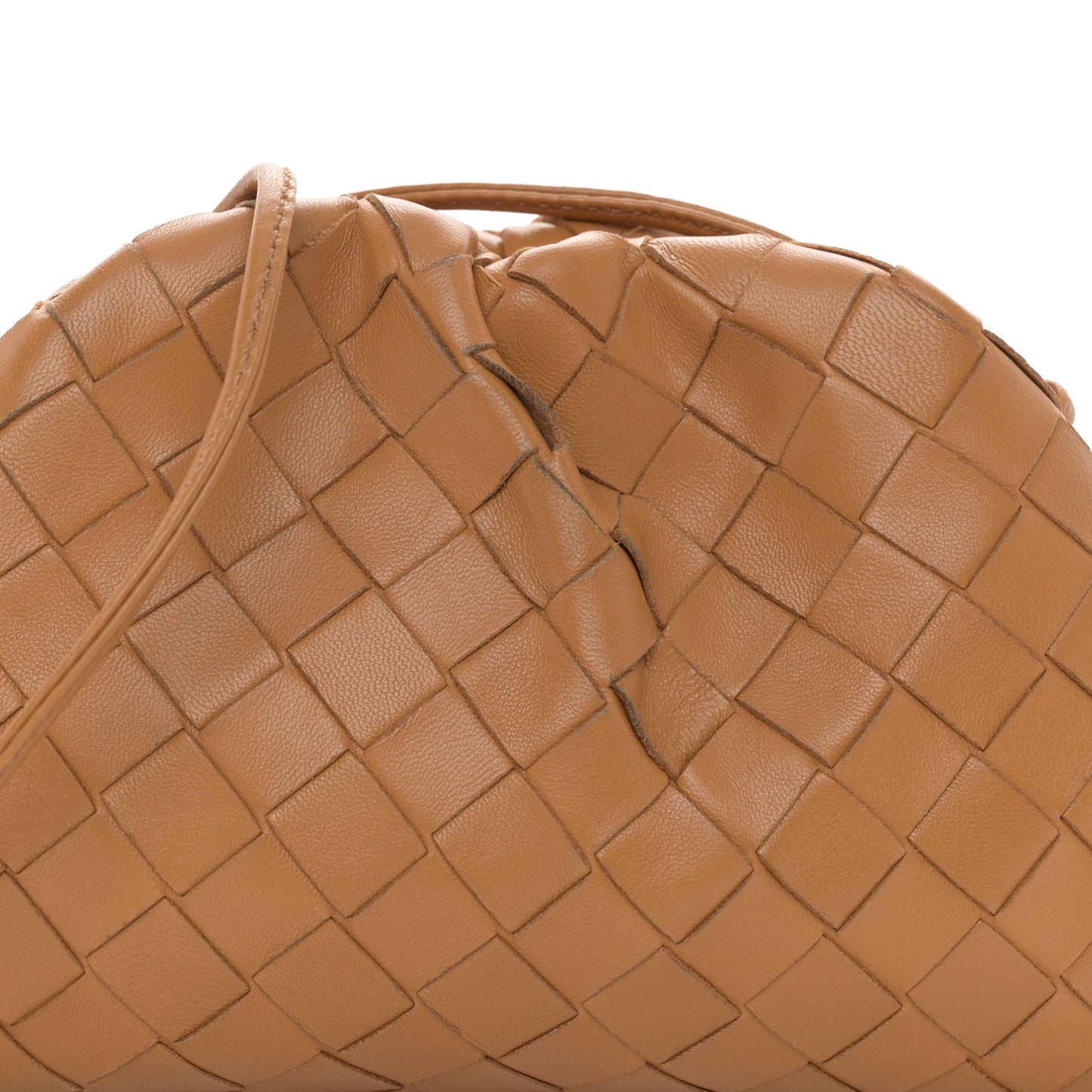 Nappa Intrecciato The Mini Pouch Carmel