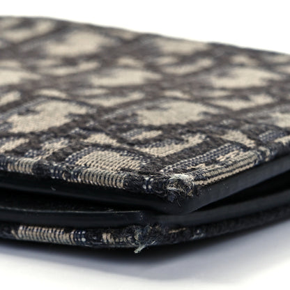 Christian Dior Oblique Compact Wallet Black 8 of 8