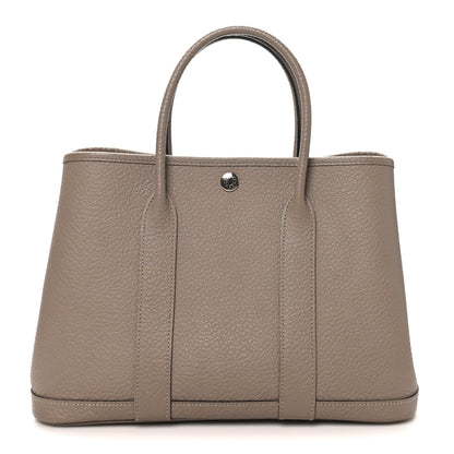 Hermes Vache Country Garden Party 30 TPM Gris Asphalte 1 of 9