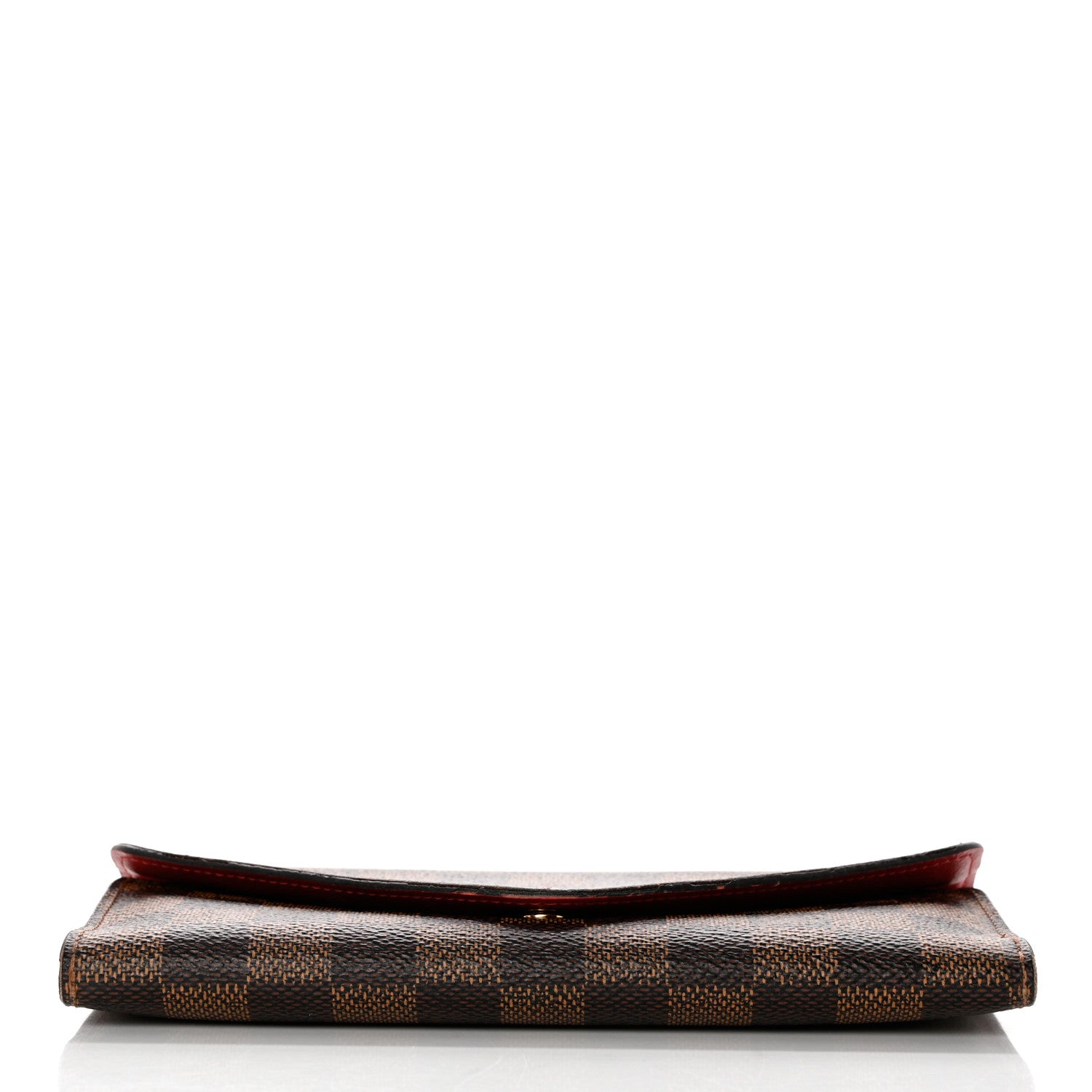 Louis Vuitton Damier Ebene Josephine Wallet Red 8 of 9