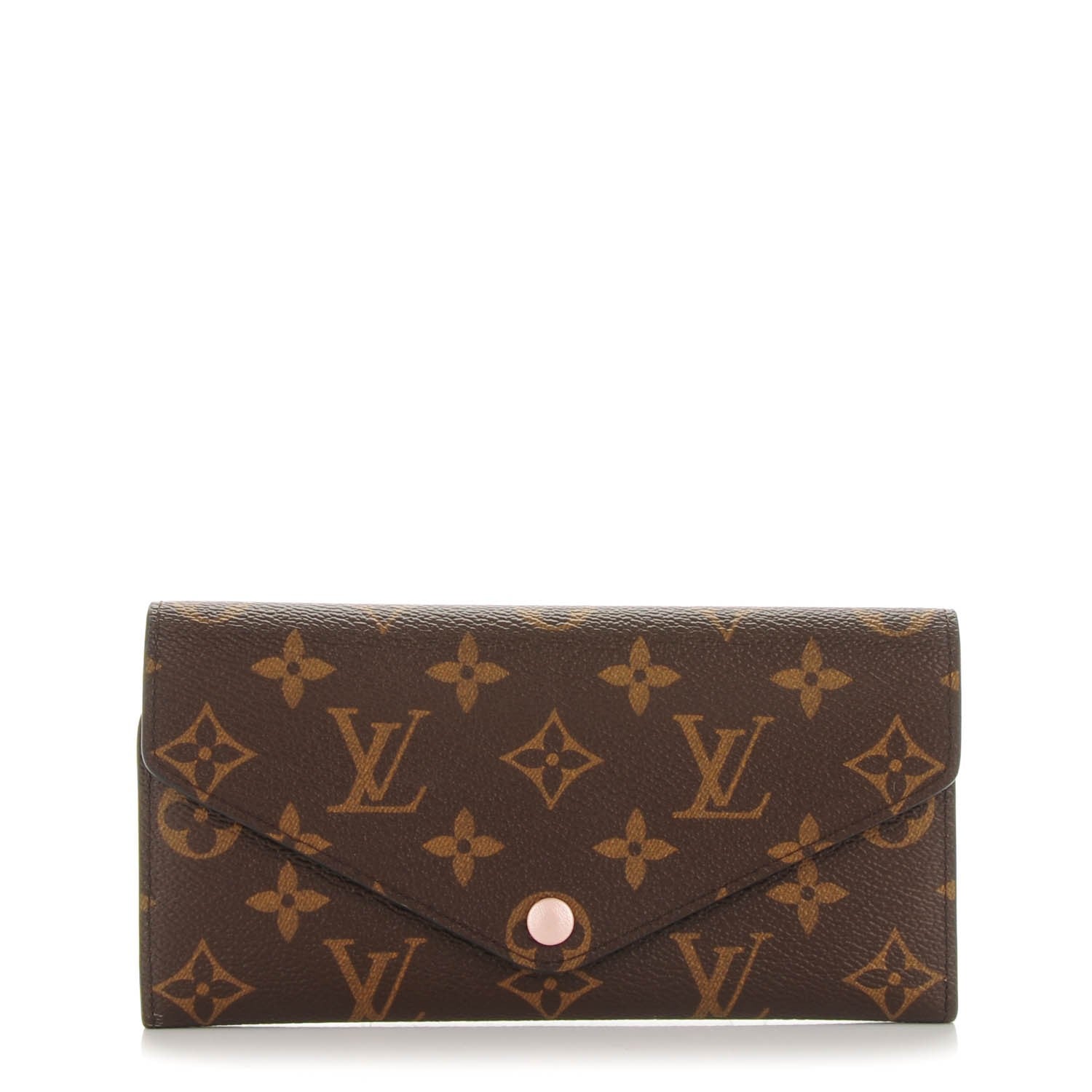 Louis Vuitton Monogram Josephine Wallet Rose Nacre 1 of 6
