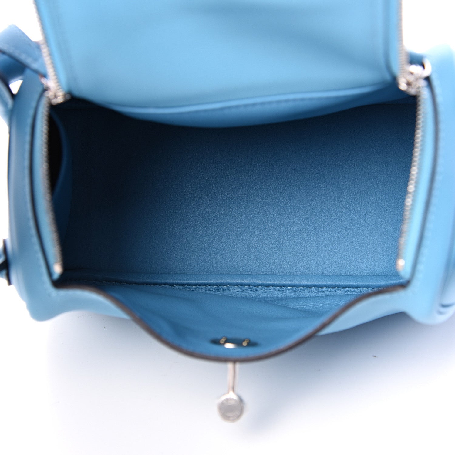 Hermes Swift Mini Lindy 20 Bleu Du Nord 4 of 10