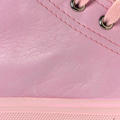 Saint Laurent Calfskin Bedford Emblem Hightop Sneakers 39 Pastel Pink 12 of 12