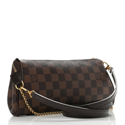 Louis Vuitton Damier Ebene Eva Clutch 3 of 10