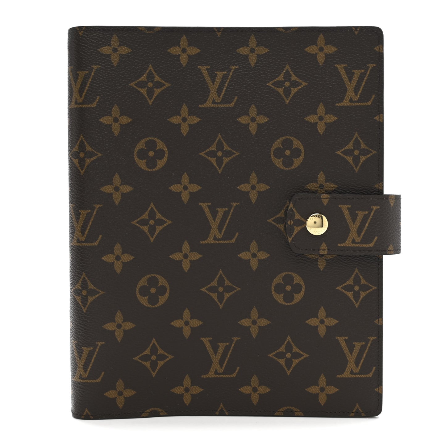 Monogram Large Ring Agenda Cover