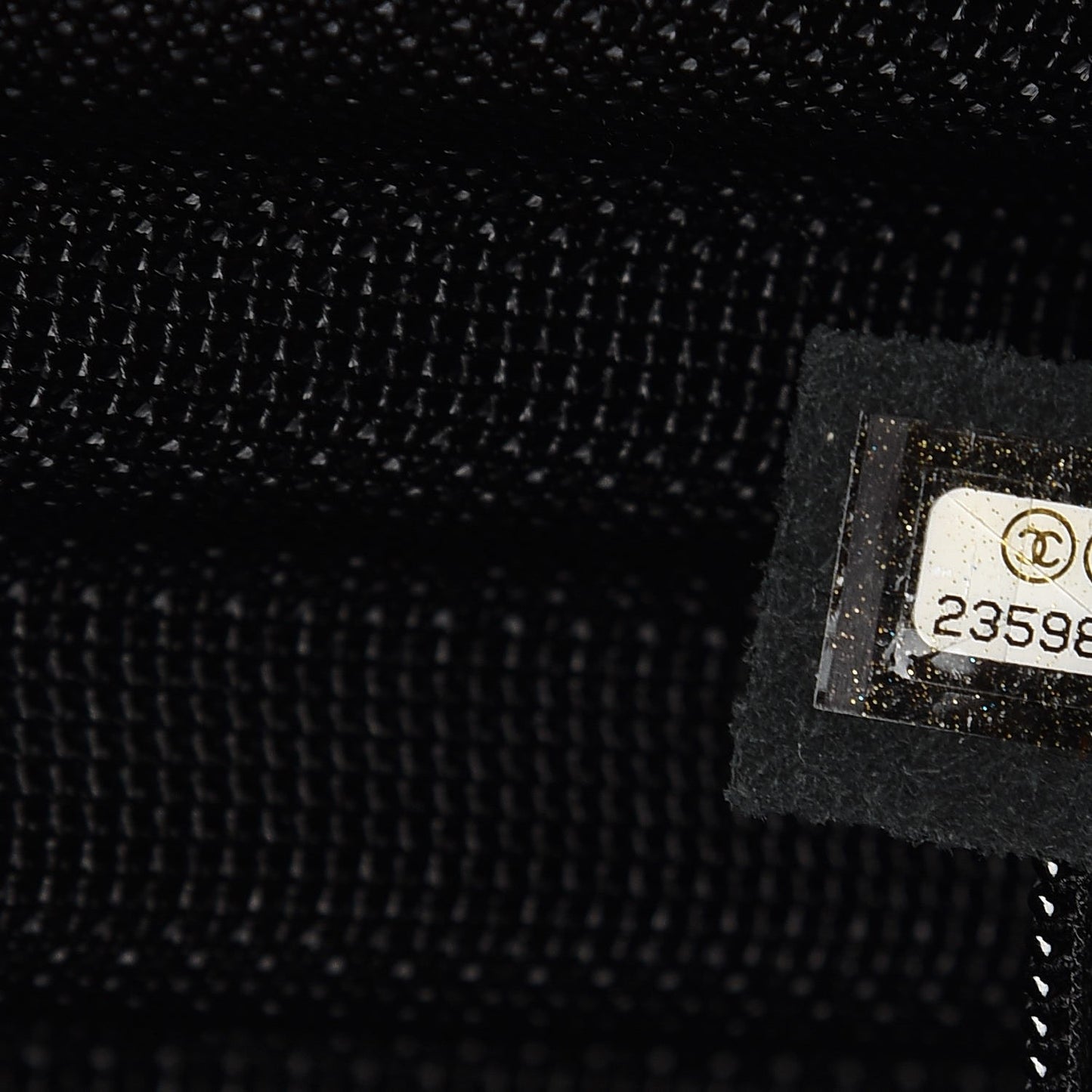 Calfskin Quilted Coco Case Trolley Black