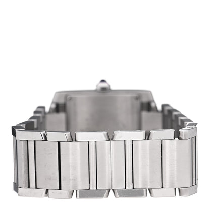 Cartier Stainless Steel 25mm Tank Francaise Quartz Watch 3 of 4