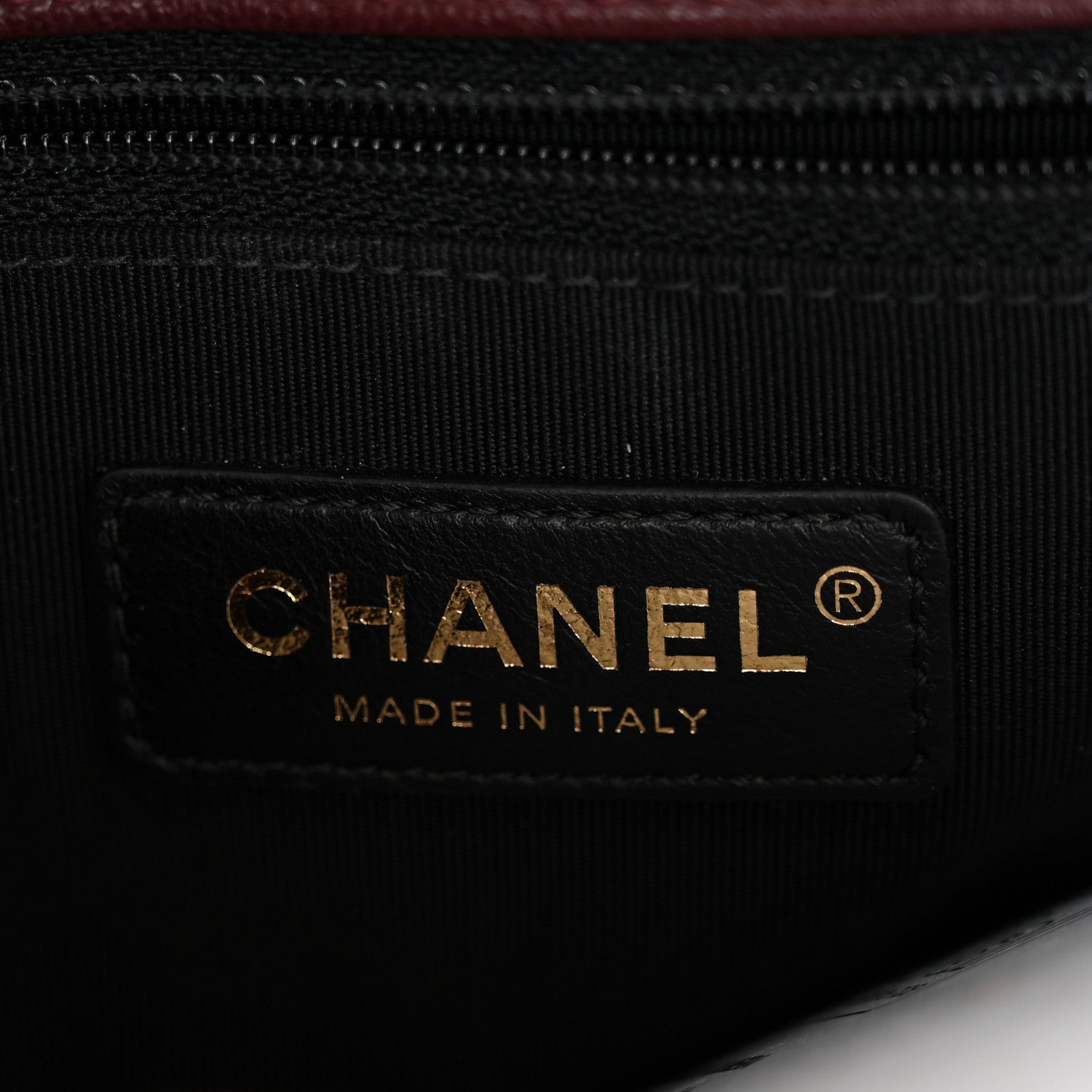 Chanel Sheepskin Quilted Vintage Mademoiselle Flap Dark Red 6 of 10