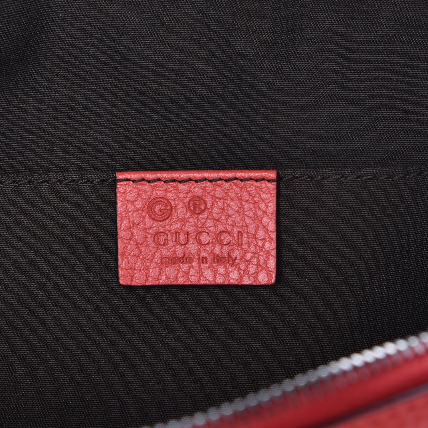 Gucci Calfskin Mini Dome Bag Sporting Red 7 of 8