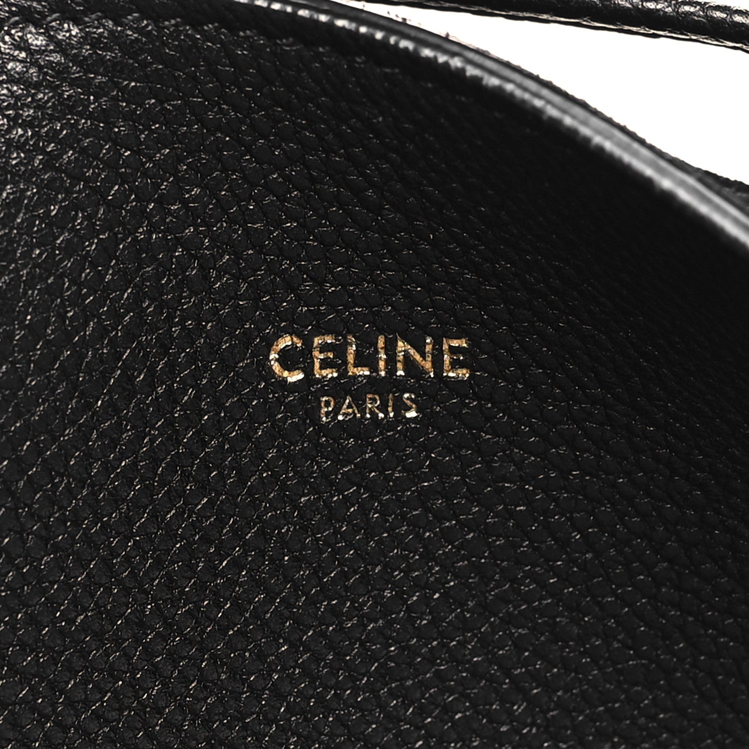 Celine Soft Grained Calfskin Small Belt Cabas Phantom Black 6 of 10