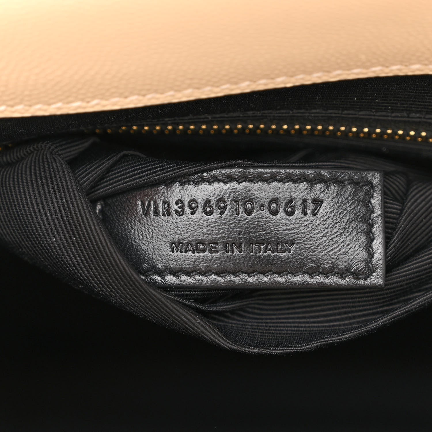 Saint Laurent Grain De Poudre Matelasse Chevron Large Monogram Satchel Nude Powder 6 of 9