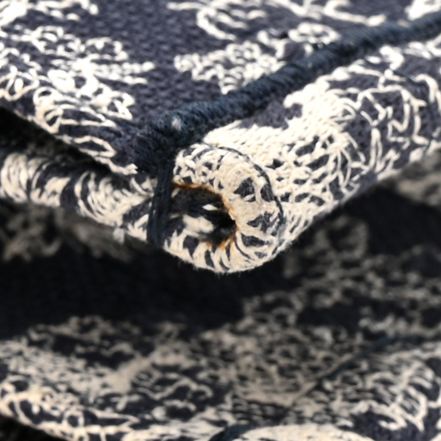 Christian Dior Calfskin Dioriviera Toile De Jouy Small Book Tote With Strap Blue Multicolor 12 of 12
