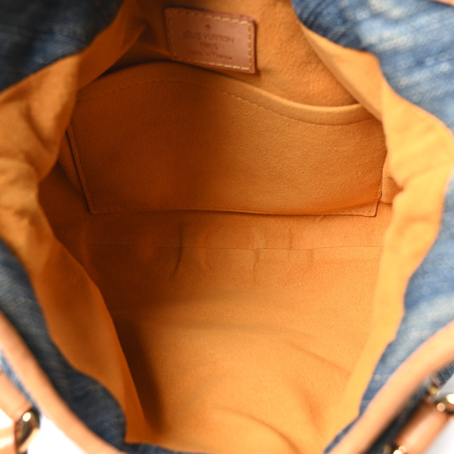 Louis Vuitton Monogram Denim Pleaty Blue 4 of 8