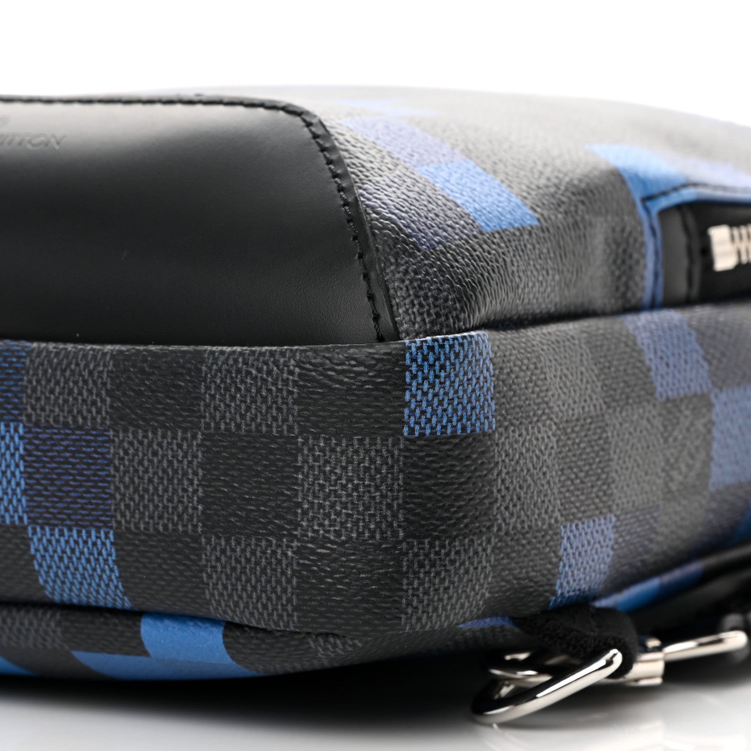Louis Vuitton Damier Graphite Pixel Avenue Sling Backpack Blue 10 of 12