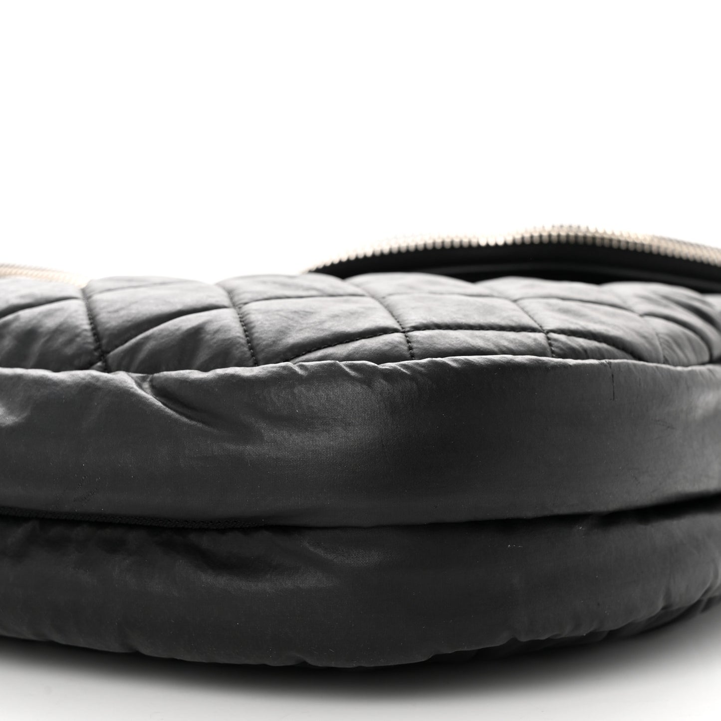 Nylon Quilted XL Coco Cocoon Messenger Black