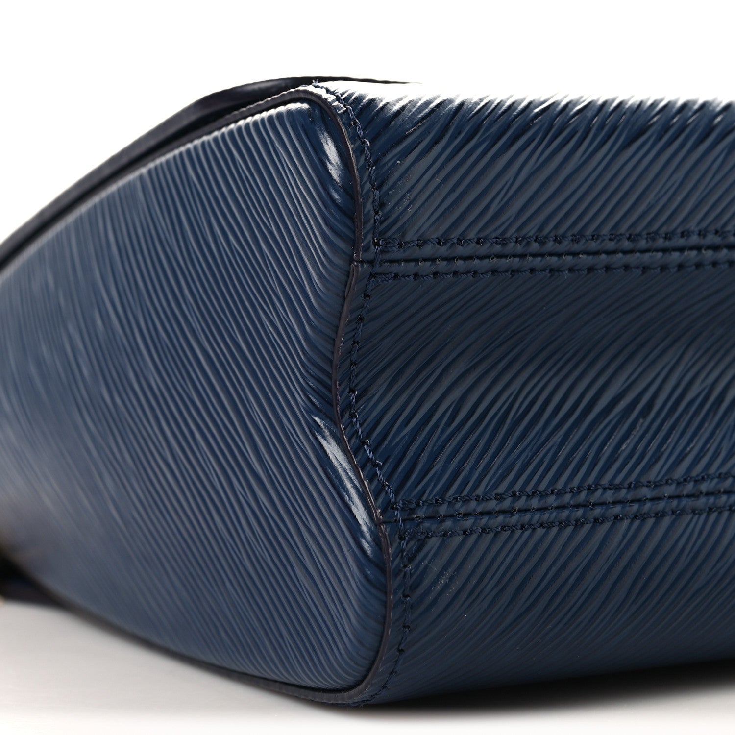 Louis Vuitton Epi Twist Shoulder Bag MM Indigo 8 of 9