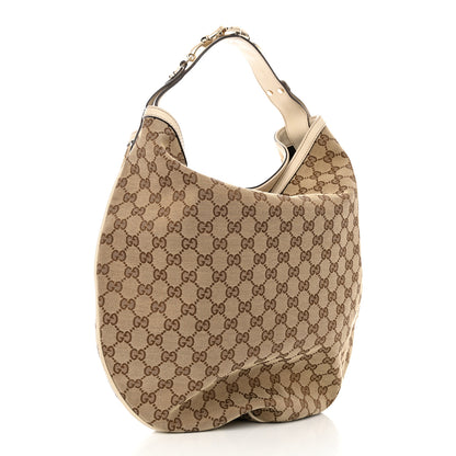 Gucci Monogram Large Wave Hobo Off White 3 of 12