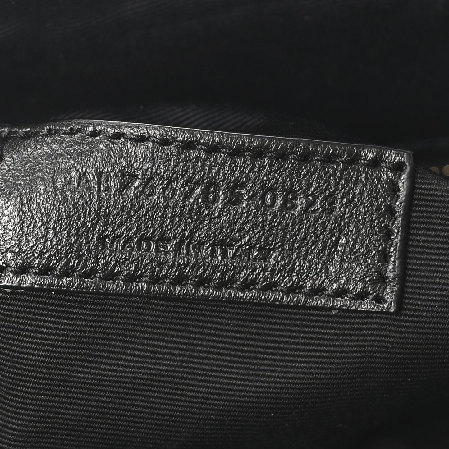 Lambskin Lyia Quilted Duffle Bag Black