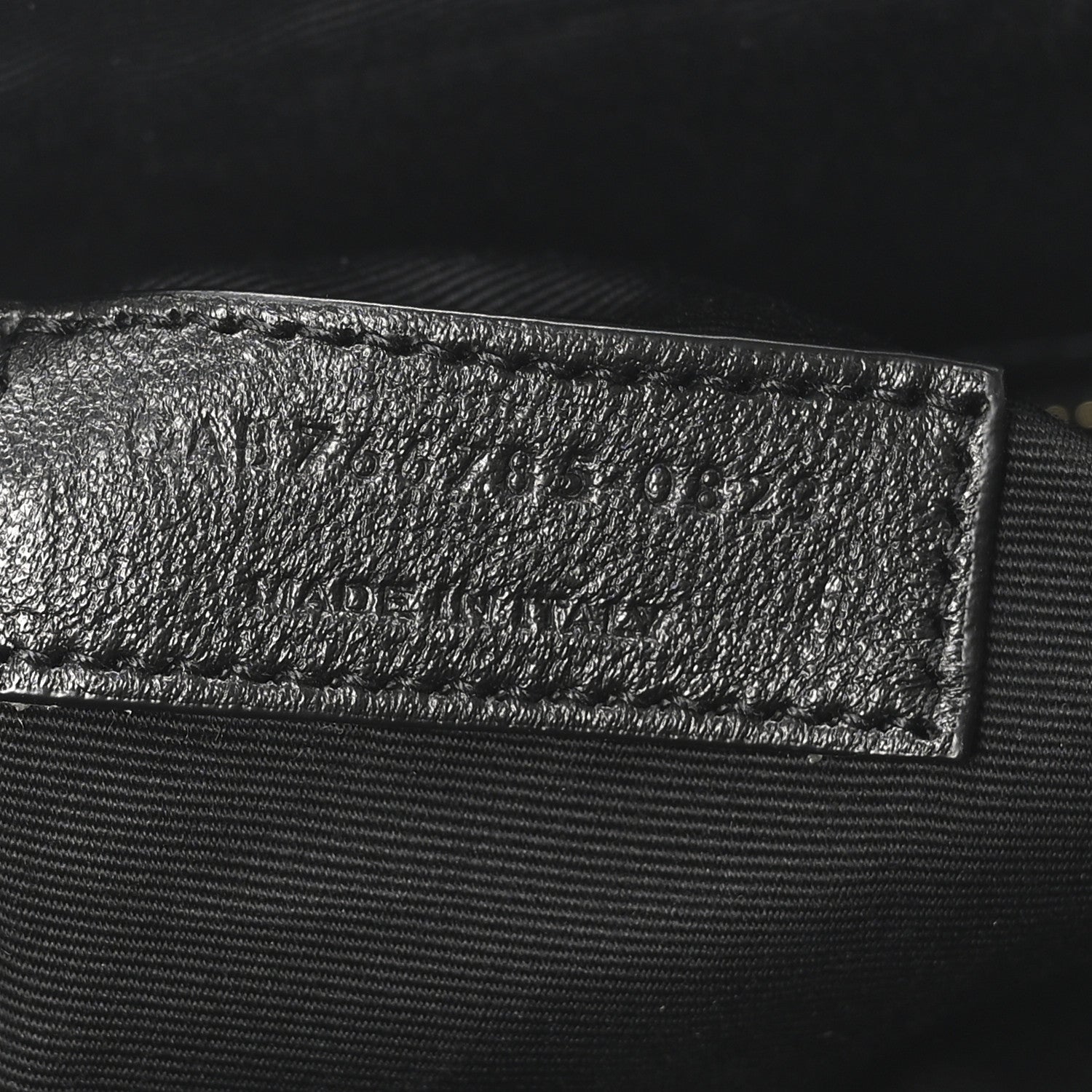 Saint Laurent Lambskin Lyia Quilted Duffle Bag Black 7 of 10