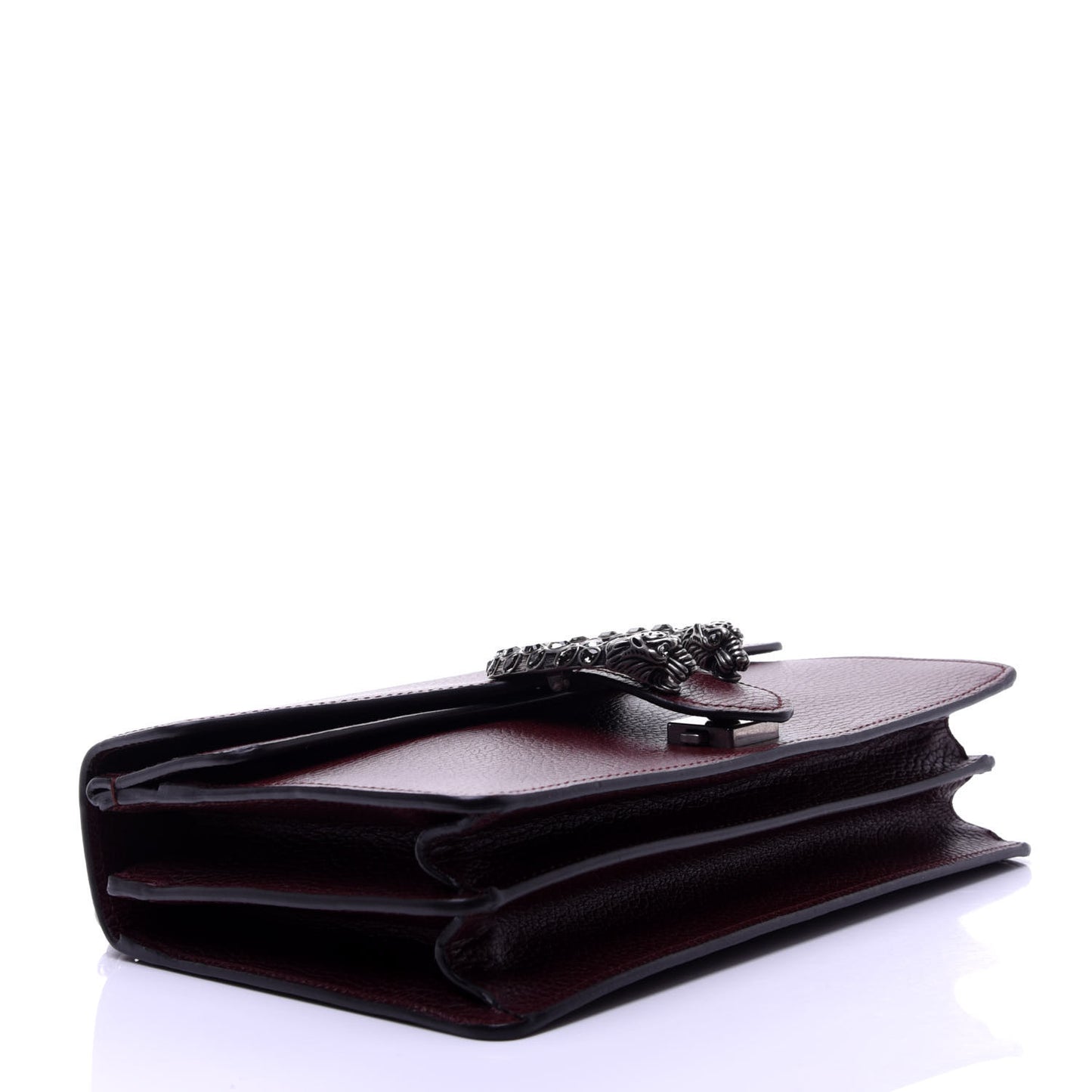 Dollar Calfskin Crystal Small Dionysus Shoulder Bag Vintage Bordeaux