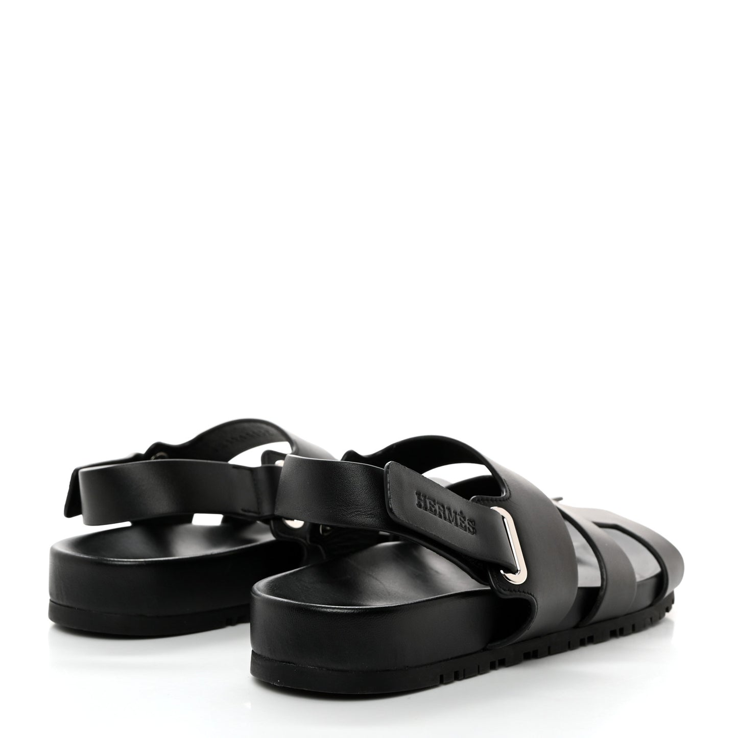Calfskin Womens Takara Sandals 38 Black
