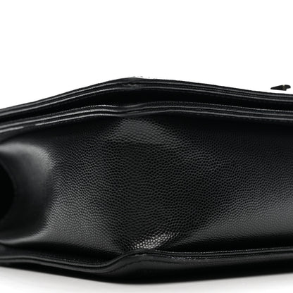 Chanel Caviar Quilted New Medium Boy Flap Black 9 of 12