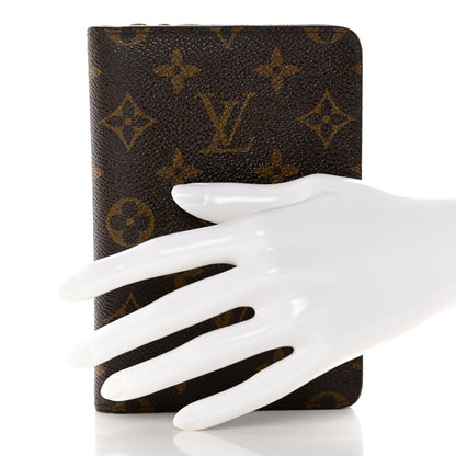 Louis Vuitton Monogram Porte Papier Zippe Wallet 2 of 15