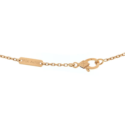 Van Cleef & Arpels 18K Yellow Gold Vintage Alhambra Pendant Necklace 4 of 4