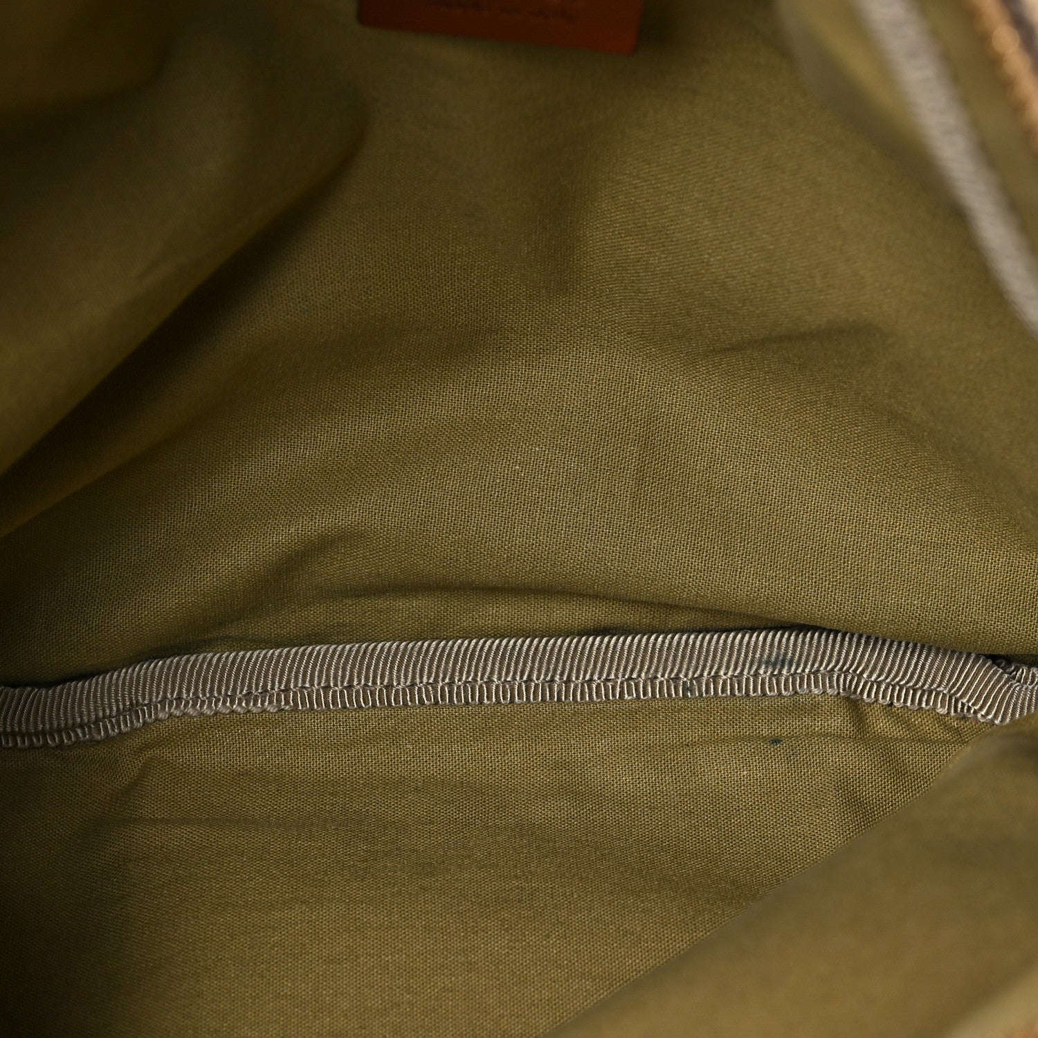 Gucci Vintage Canvas Web Belt Bag Sand Cuir 4 of 7