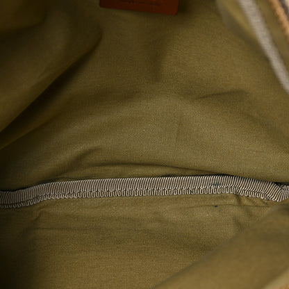 Gucci Vintage Canvas Web Belt Bag Sand Cuir 4 of 7