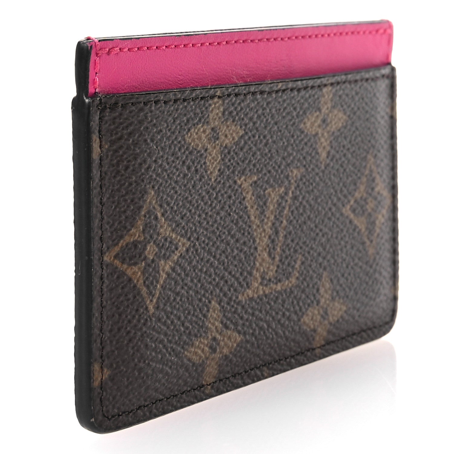 Louis Vuitton Monogram Card Holder Rose 3 of 6
