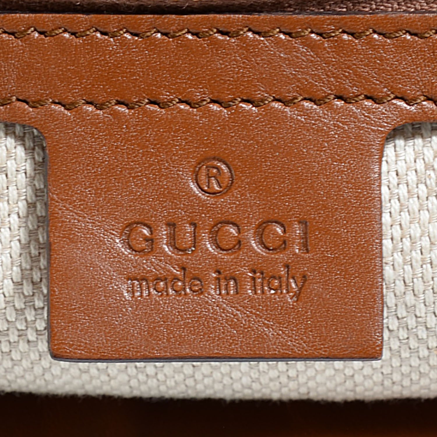 Gucci Monogram Medium Brick Lane Hobo Brown 6 of 7