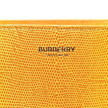 Burberry Calfskin Lizard Embossed Medium London Tote Marigold 8 of 10