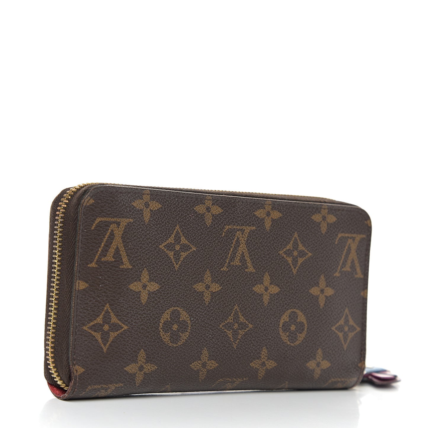 Monogram Totem Zippy Wallet Flamingo