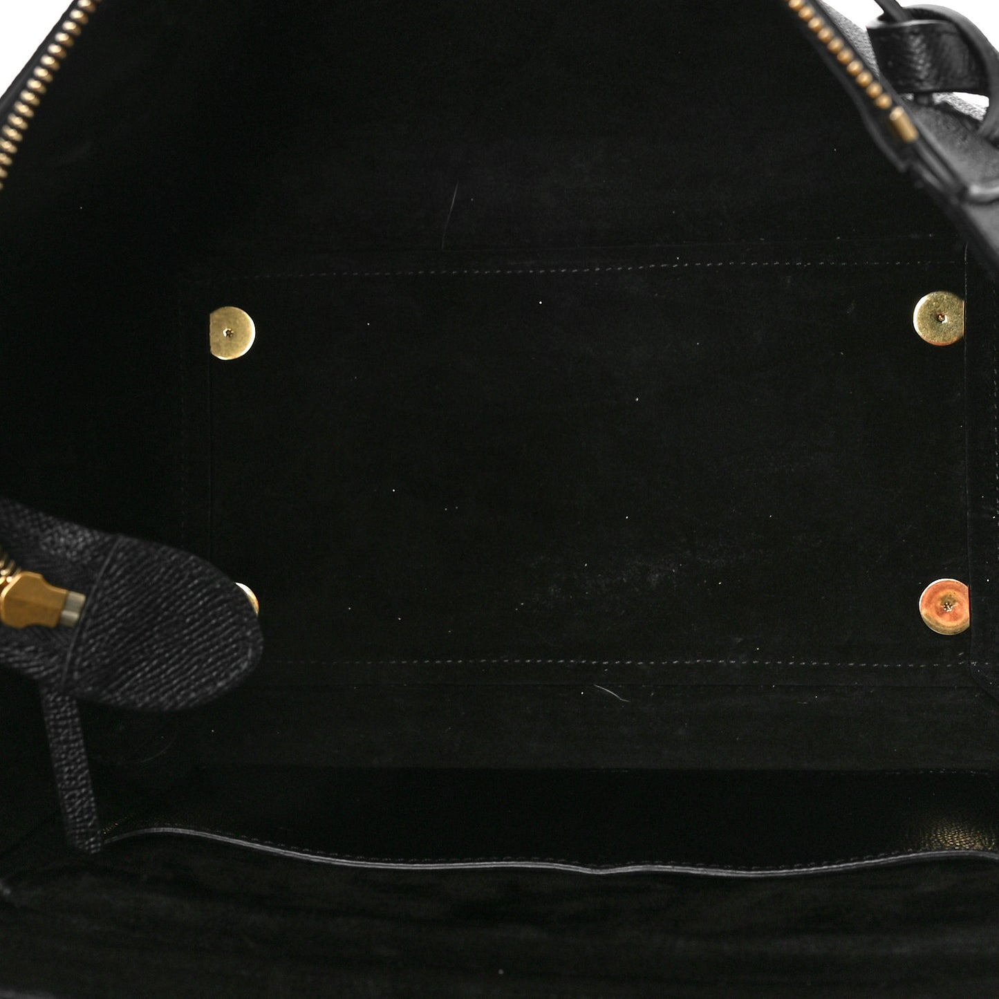 Grained Calfskin Mini Belt Bag Black