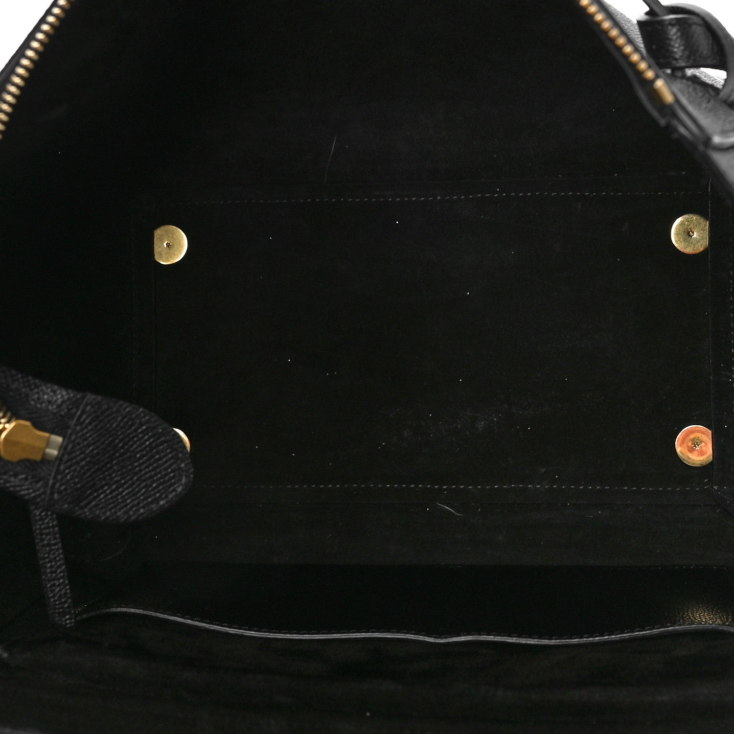 Celine Grained Calfskin Mini Belt Bag Black 5 of 10
