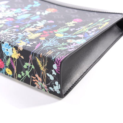 Louis Vuitton Monogram Eclipse Folia Pochette Voyage MM 6 of 13