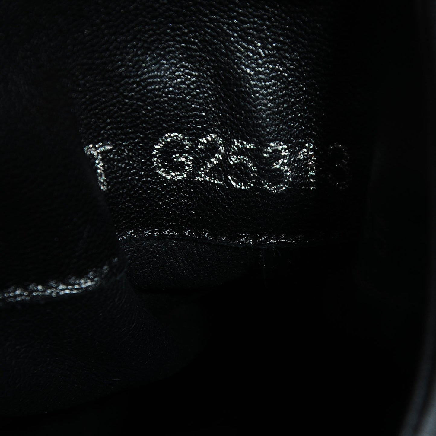 Lambskin Patent Cap Toe CC Sneakers 35 Black