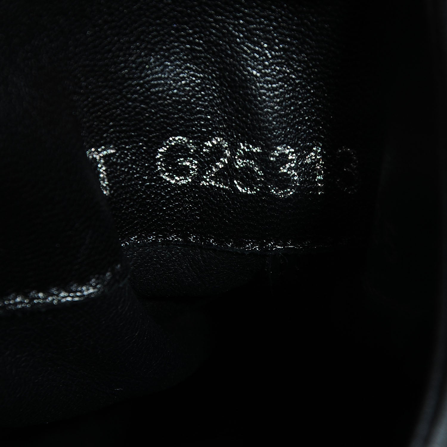Chanel Lambskin Patent Cap Toe CC Sneakers 35 Black 6 of 6