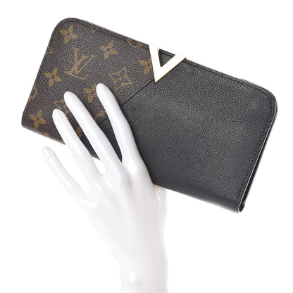 Louis Vuitton Monogram Monogram Kimono Wallet Black 2 of 6