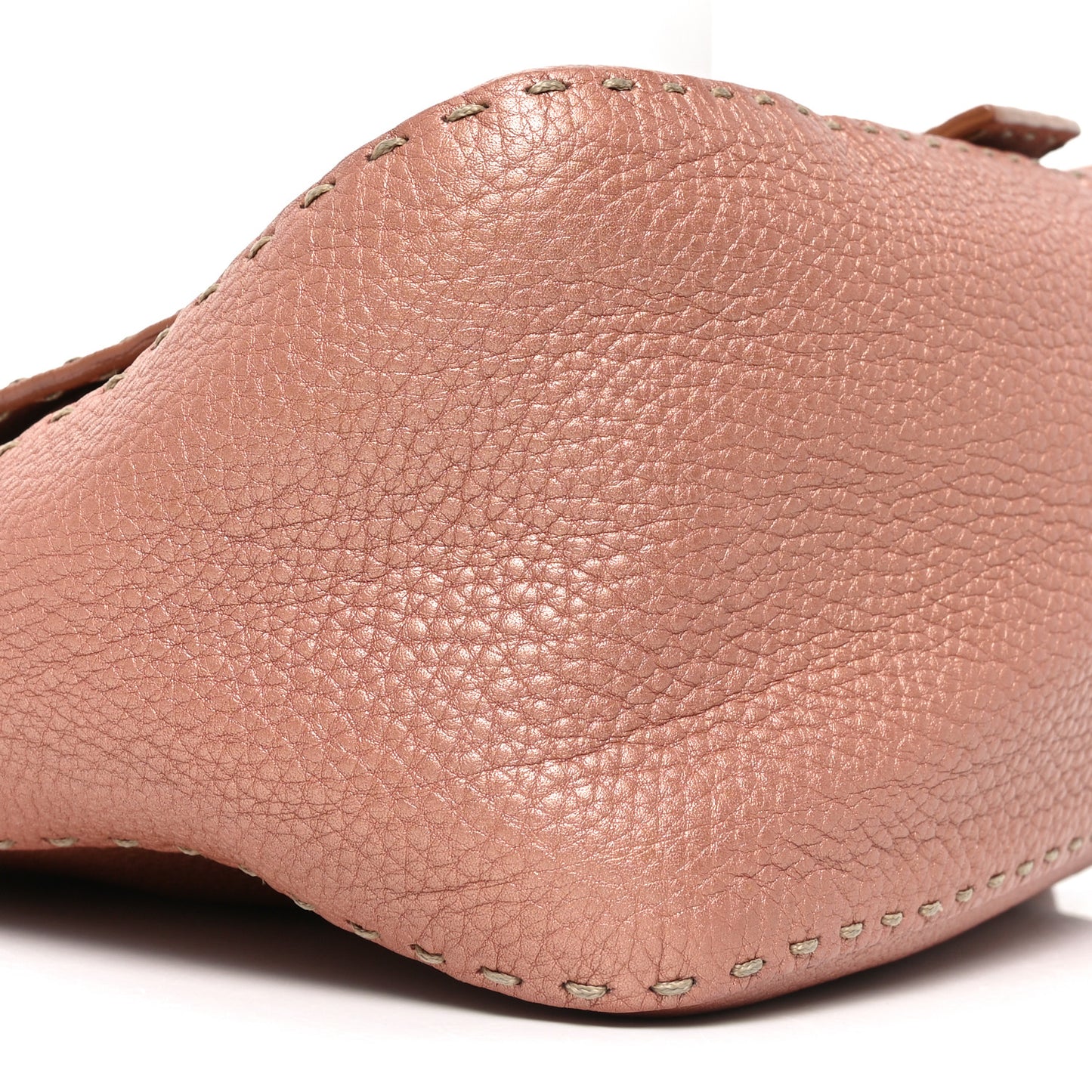 Cuoio Romano Selleria Mama Baguette Bois De Rose