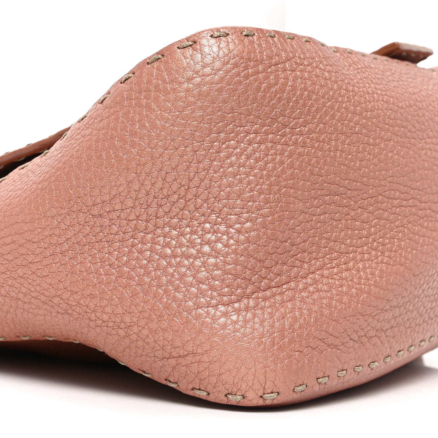 Fendi Cuoio Romano Selleria Mama Baguette Bois De Rose 9 of 11