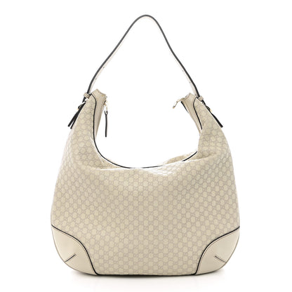 Gucci Guccissima Medium Nice Hobo Off White 1 of 13